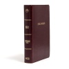 CSB Large Print Personal Size Reference Bible, Burgundy LeatherTouch, Classic Edition